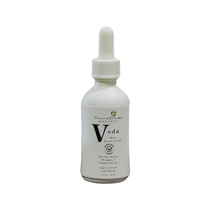 Veda Hair Growth Oil thickens hair and edges natural hair – Terra